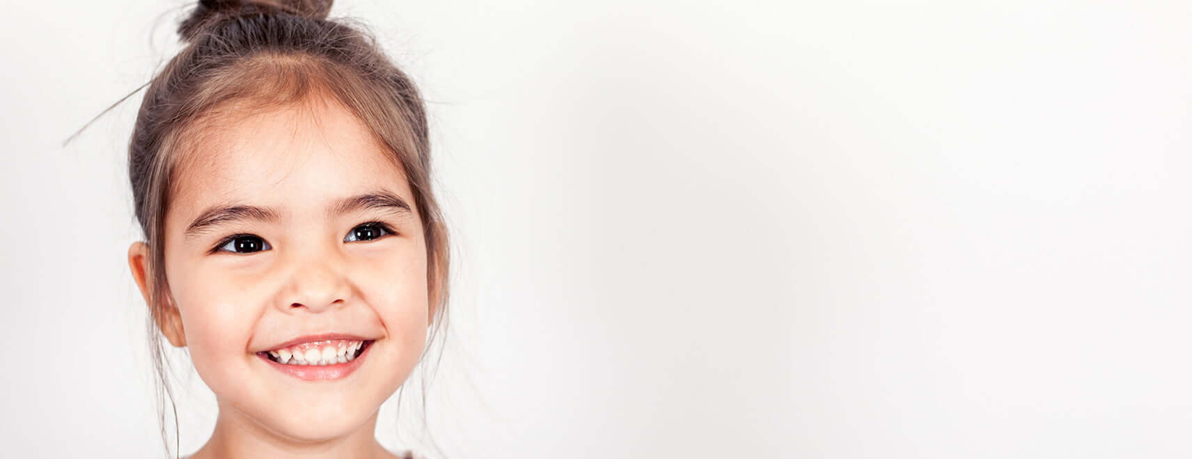 young girl smiling