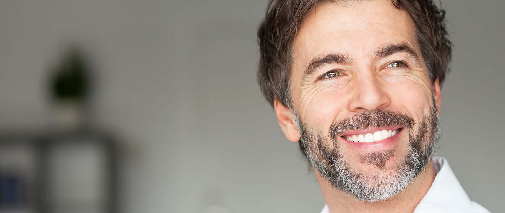 man smiling
